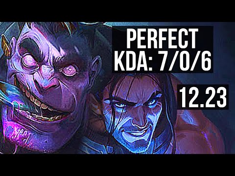 DR. MUNDO vs SYLAS (JNG) | 7/0/6, 1.2M mastery, Godlike | EUW Master | 12.23