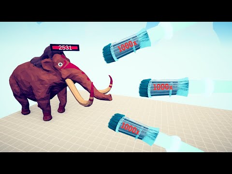 1000x OVERPOWERED ICE ARCHER vs UNITS - Totally Accurate Battle Simulator TABS