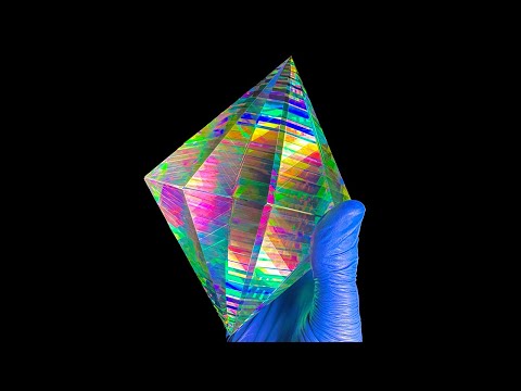 I made a Dichroic Hyper-Diamond out of Glass