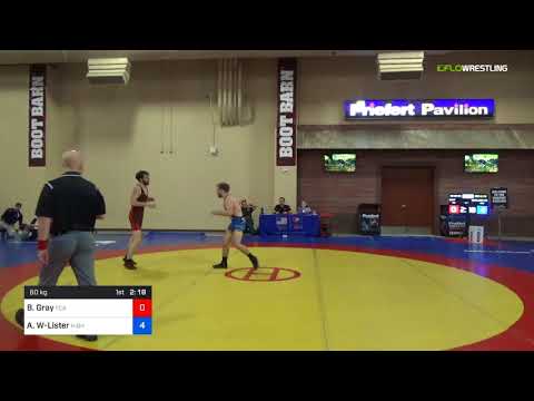 2018 Marine Corps US Open/Senior Men's Greco-Roman 60 Con 8 #2 - Bryan Gray (fca) Vs. Austin Walla