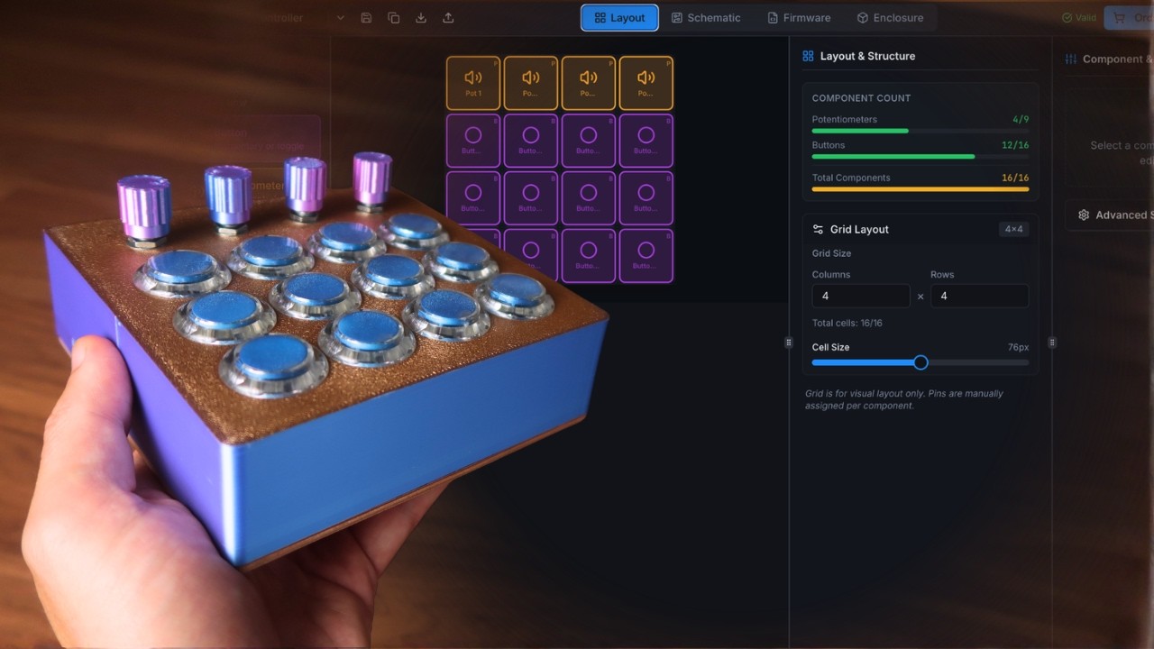 Custom Modio Controllers MIDI Controller Builder | Design your custom MIDI Controllers