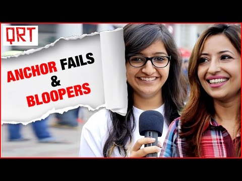 Best Anchor Fails Compilation | Funny Anchor Bloopers | Quick Reaction Team Comedy Video