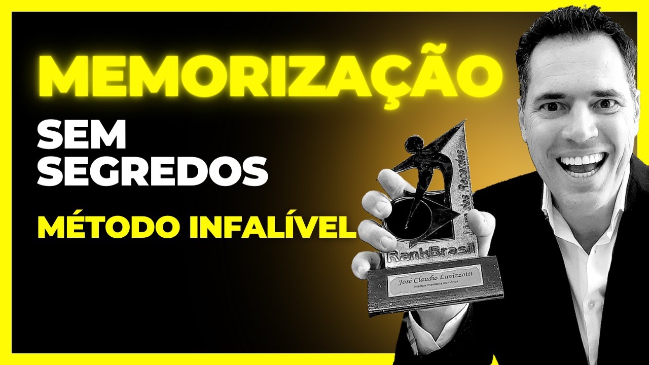 Como Memorizar Tudo - Memória Superhumana um Método Milenar: O Palácio da Memoria - Prof. Luvizzotti