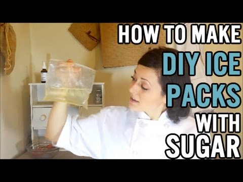 DIY Ice Packs / Cold Compress for Inflammation and Headaches Video