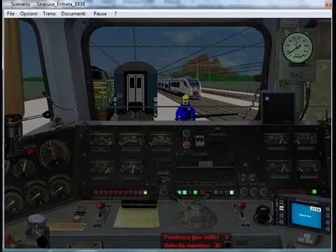 1)ICN 1938.Siracusa uscita Dep Loc E656+aggancio materiale.