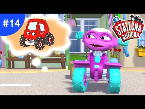 Statečná autíčka - Příšerný kamión | Kreslené pro Děti | Animované pro Děti