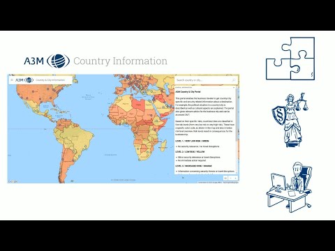 A3M Country Informationen - essentiell zur Erfüllung der Fürsorgepflicht für Mitarbeiter