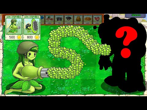 999 Anime Gatling PEA Plants VS All Zombies VS Dr.Zomboss Giga | Plants vs Zombies Crumbs mode
