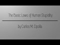 The Basic Laws of Human Stupidity | nous Animation