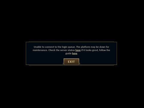FIXED!!!! LEAGUE OF LEGENDS / UNABLE TO CONNECT TO SERVER ISSUE / CONVERGE