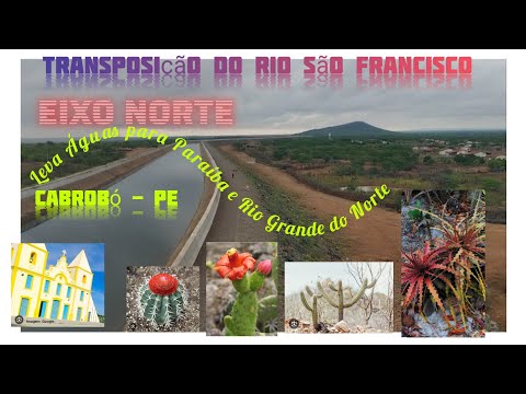 🌎🇧🇷🌵🚗 Transposição do Rio São Francisco, eixo norte em Cabrobó - PE. #cabrobó #velhochico #ibó 