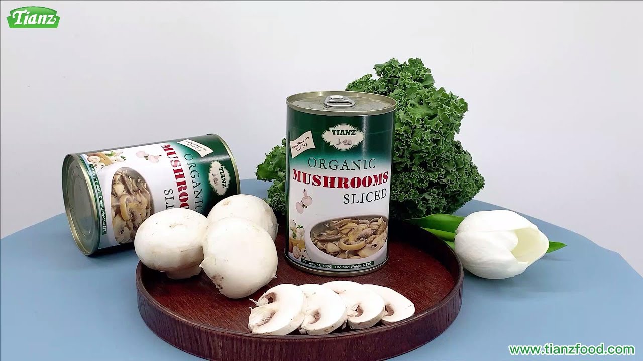 Tianz Canned Mushrooms Sliced
