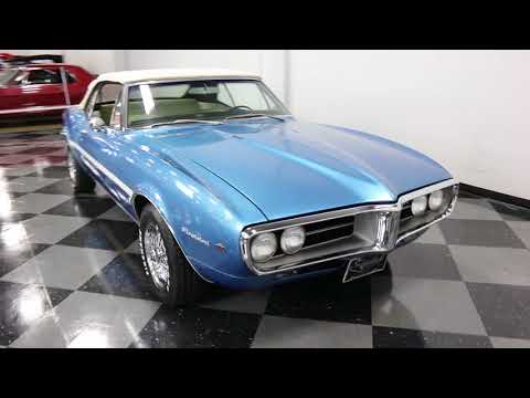 2219 DFW 1967 Pontiac Firebird Sprint