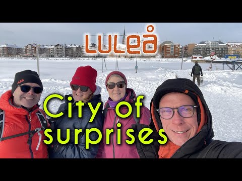 Luleå, full of surprises up here in the north of Sweden. Our arctic vanlife adventure continues.