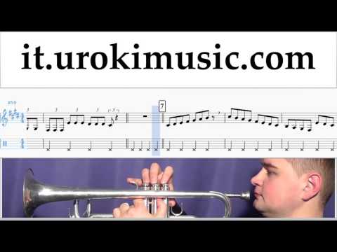 Lezioni di Tromba Romeo Santos - Propuesta Indecente Parte#1 Melodia Tutorial Spartito Imparare