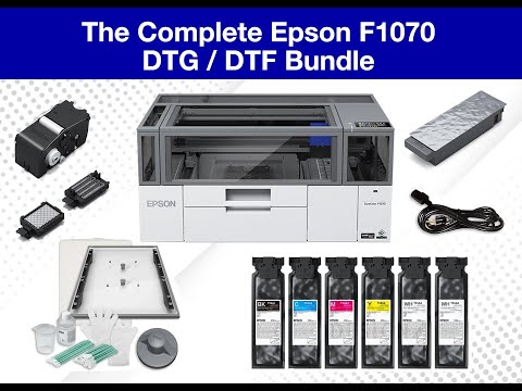 The Complete Epson F1070 DTG / DTF Bundle from Equipment Zone
