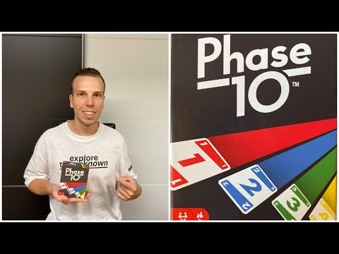 Phase 10 - Instructions and rules for the card game