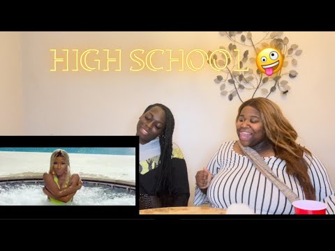 NICKI MINAJ FT - LIL WAYNE HIGH SCHOOL (music video) | Reaction 