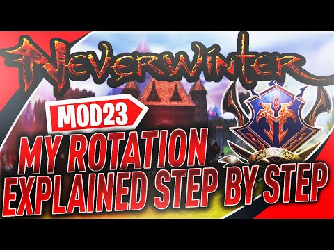 Explaining MY DPS ROGUES Rotation STEP BY STEP in Neverwinter