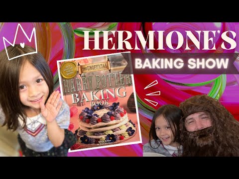 Hermione and Hagrid bake a birthday cake for HARRY POTTER!