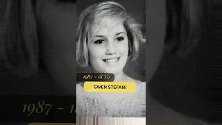 Gwen Stefani Through The Years #gwenstefani #transformation