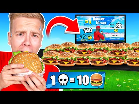 1 KILL = 10 CHEESEBURGER von MC DONALDS 😨