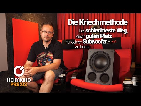 The crawling method – The worst way to find a good spot for your subwoofer