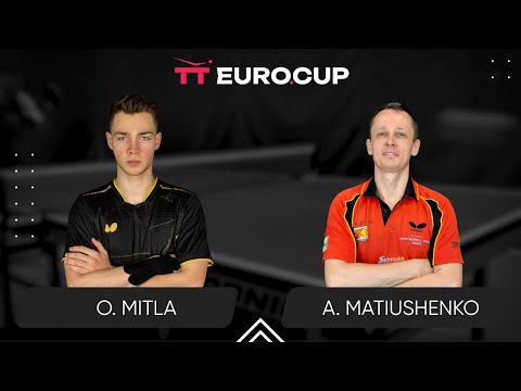 16:20 Oleksii Mitla - Andrii Matiushenko 06.08.2025 TT Euro.Cup Ukraine Master. TABLE 4