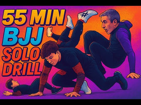 55-Minute Solo BJJ Drills by Ahmed WrestleBJJ– Movement, Mobility & Grappling Fundamentals