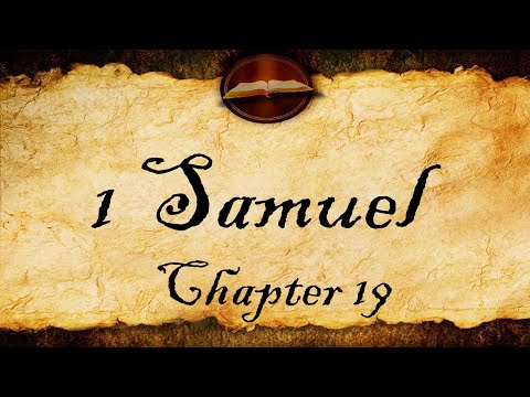 1 Samuel Chapter 19 | KJV Audio (With Text)