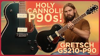 Video thumbnail for Gretsch nailed it! The New Gretsch G5210-P90 by Alamo Music Center
