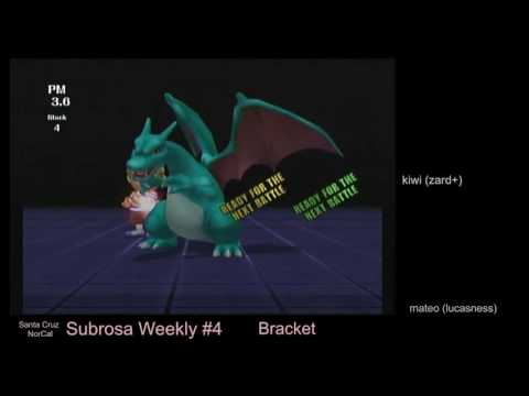 Subrosa Weekly #4 - Winner's Finals - Kiwi (Zard) vs Mateo (Lucas) + Another