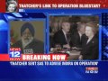 Margaret Thatcher S Link To Operation Blue Star