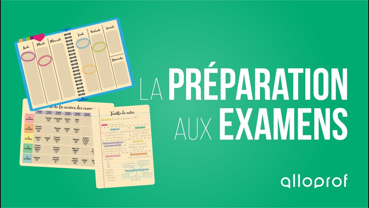 La préparation aux examens | Trucs et conseils