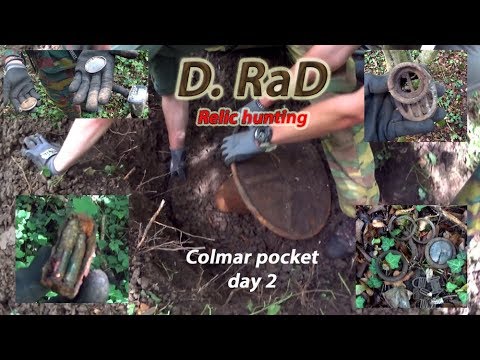 Day 2 in the Colmar pocket.  / D.RaD relic hunting / WW2 metal detecting.