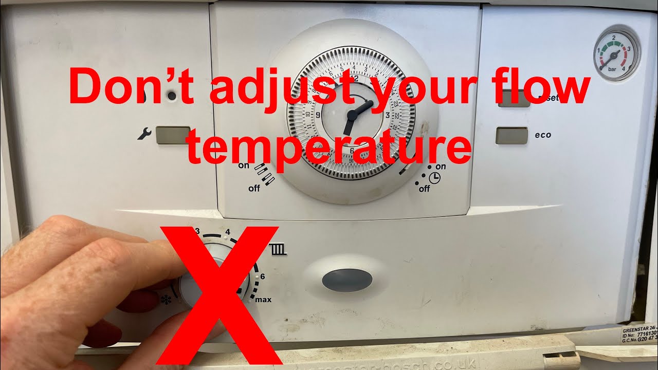Don't adjust your  heating flow temperature until you have watched this video. #saveenergy