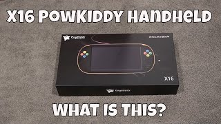 X16 PowKiddy Handheld Retro Console:   What is This?