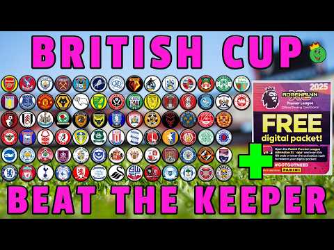 British Football Cup marble race - Beat The Keeper