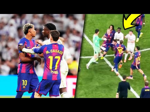 Lamine Yamal vs Real Madrid - Look What Lamine Yamal Did After The Match - Real Madrid vs Barcelona