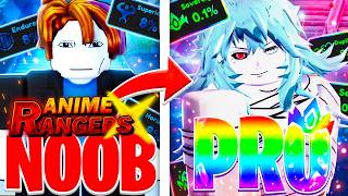 Going From a NOOB To 0.1% SECRET In Anime RE:Rangers X!
