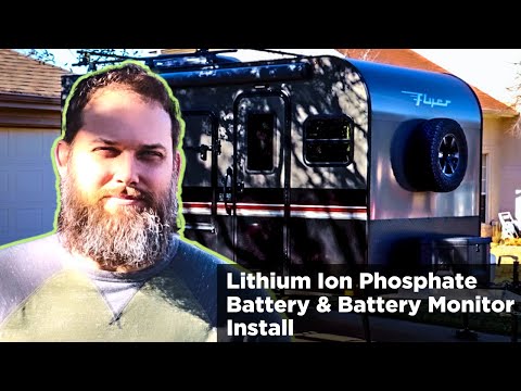 Lithium Ion Phosphate (LiFePO4) Battery and Monitor Install on inTech Flyer Discover