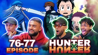 THE CHIMERA ANT ARC BEGINS!!! | Hunter x Hunter Episode 76 & 77 | REACTION