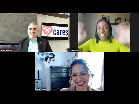 Episode #158 Fireside Chat with Lovern Gordon and Nancy Robles to discuss DV awareness month