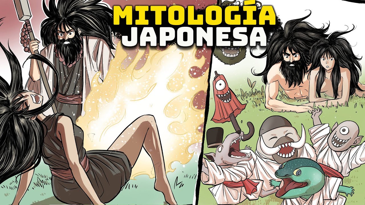 La Historia de Amaterasu, Susanoo, Tsukuyomi, Izanagi e Izanami - Mitología Japonesa