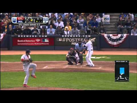 2011/10/16 Brewers' three home runs