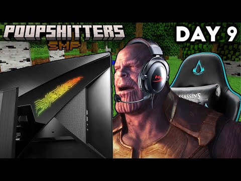 EPIC POOPSHITTERS SMP DAY 9: i'M BROKE?!