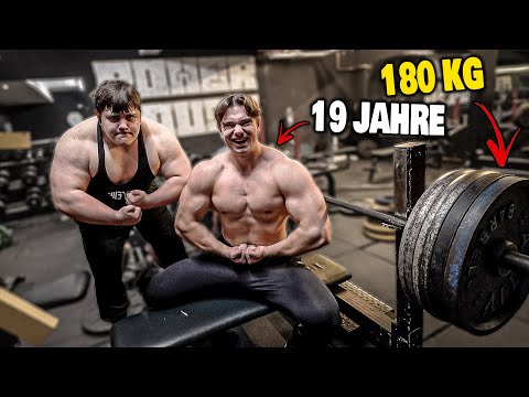180KG Bankdrückbattle vs „Masse ist Macht" Endgegener!