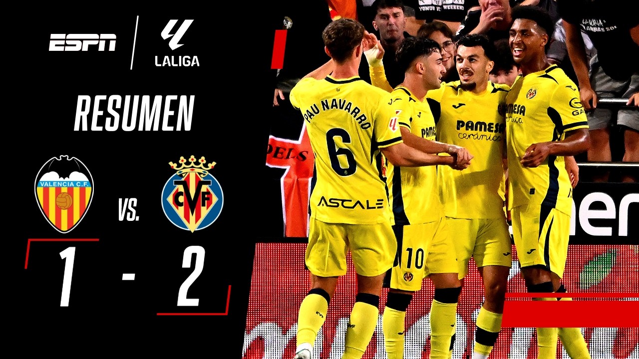 TRIUNFAZO AGÓNICO DEL SUBMARINO AMARILLO EN MESTALLA | Valencia 1-2 Villarreal | RESUMEN