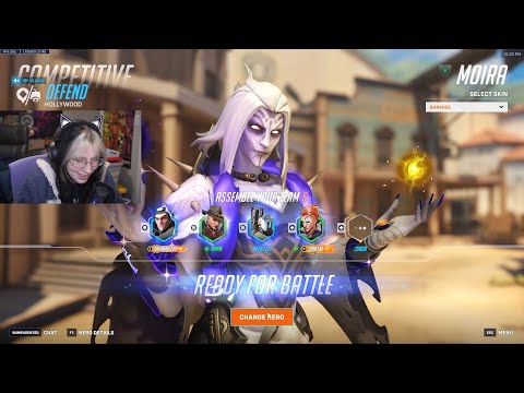 How To PLAY Moira?! Aspen Moira Season 17 Top 500 Gameplay Overwatch 2