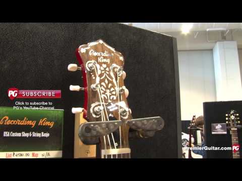 Summer NAMM '13 - Loar LH-280 Archtop & Recording King Custom Shop 6-String Banjo Demos
